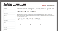 Desktop Screenshot of catalogue-connection.co.uk