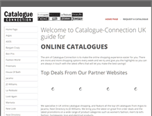 Tablet Screenshot of catalogue-connection.co.uk